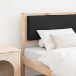 vidaXL Tête de lit Autre Marron 100 cm Bois massif en pin