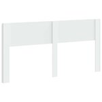 vidaXL Tête de lit Blanc PB