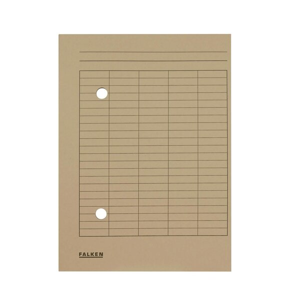 Dossier Circulation Carte Recyclée A4 - Gris - X 100 - Falken
