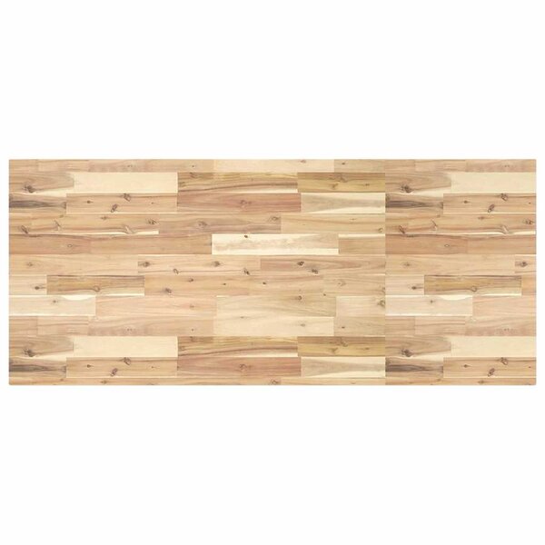 vidaXL Dessus de bureau non traité 120x60x4 cm bois d'acacia massif