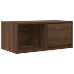 vidaXL Meuble TV 2 Pièces chêne marron 60x31x25 5 cm bois d'ingénierie
