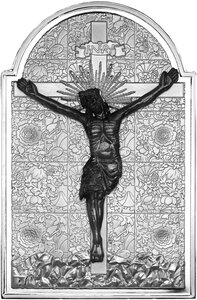 Pièce de monnaie en Argent 1000 Francs g 15.57 (1/2 oz) Millésime 2026 CRUCIFIX 1/2