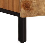 vidaXL Tables de chevet 2 Pièces 40x33x46 cm Bois d'acacia massif