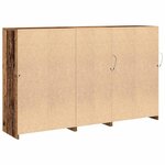 vidaXL Buffet Bois ancien 162 x 37 x 100 cm Bois d'ingénierie