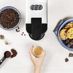 Princess Machine à café multi-capsules 1450 W 0 8 L Noir et argenté