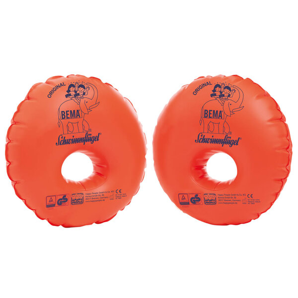 Bema brassards de natation gonflable duo protect orange