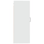 vidaXL Armoire suspendue Blanc 35x34x90 cm Bois d'ingénierie