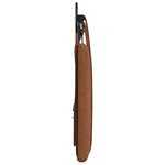 vidaXL Tête de lit suspendue Marron PU antique