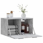 vidaXL Armoire murale Gris béton 60x36 5x35 cm Bois d'ingénierie