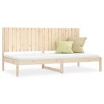 vidaXL Lit de jour sans matelas 90x200 cm bois de pin massif