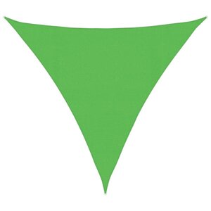 vidaXL Voile d'ombrage 160 g/m² Vert clair 4 5x4 5x4 5 m PEHD