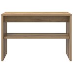 vidaXL Meuble TV Chêne artisanal 60 x 30 x 40 cm Bois d'ingénierie