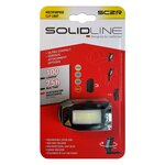 SOLIDLINE Lampe à clip rechargeable SC2R 100 lm Lumière blanche rouge