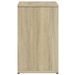 vidaXL Tables d'appoint 2 Pièces chêne sonoma 50x30x50 cm bois ingénierie
