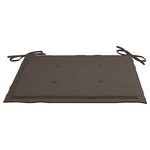 vidaXL Chaises pliables de jardin avec coussins lot de 6 Bois de teck