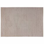vidaXL Tapis de surface HUARTE Beige 200 x 140 cm Polyester