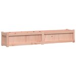 vidaXL Jardinière 180x31x31 cm bois massif de douglas