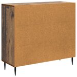 vidaXL Buffet Bois ancien 89 x 34 5 x 80 cm Bois d'ingénierie