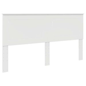 vidaXL Tête de lit Blanc brillant 180 cm Bois d'ingénierie