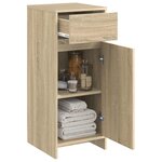 vidaXL Armoire de salle de bain Chêne Sonoma 35 x 36 5 x 85 cm