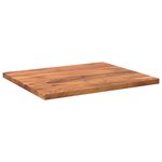 vidaXL Dessus de table 60x50x3 8 cm rectangulaire bois massif d'acacia