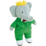 Peluche éléphant Babar 20 cm