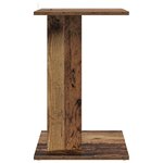 vidaXL Table d'appoint Bois ancien 45 x 40 x 62 5 cm Bois d'ingénierie