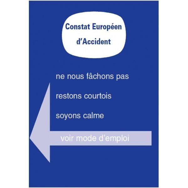 Constat Européen d'accident