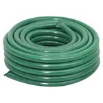 vidaXL Tuyau d'arrosage avec jeu de raccords vert 0 75" 30 m PVC