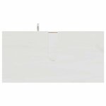 vidaXL Meuble Sous Évier VIGO Blanc antique 67.5 x 34 x 59 cm