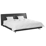 vidaXL Couette avec oreiller 3 pièces Blanc Microfibre