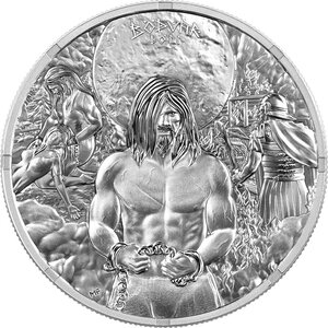Pièce de monnaie en Argent 5 Mark g 31.1 (1 oz) Millésime 2026 Bödvar LOSS