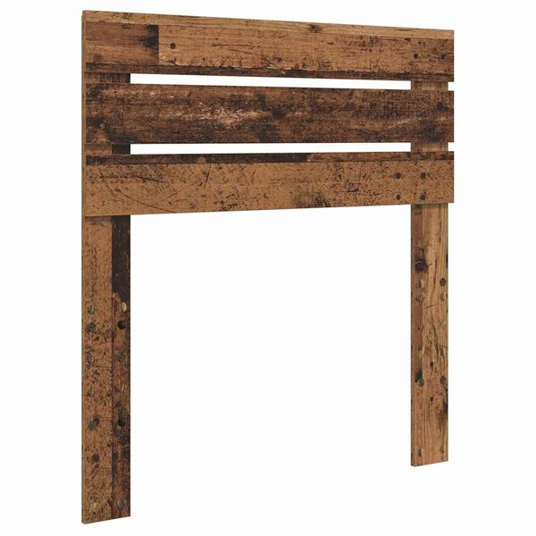vidaXL Tête de lit Bois Ancien 80 cm Bois d'ingénierie