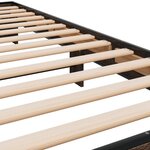 vidaXL Cadre de lit sans matelas chêne marron 100x200 cm