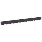 vidaXL Valance de Store pour Cadre de 2 5 m Anthracite 2 3x0 2 m
