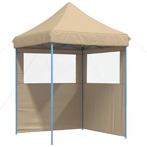 vidaXL Tente de fête Beige 200 x 200 x 306 cm Tissu Oxford