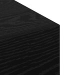 vidaXL Meuble mural Chêne noir 100 x 36.5 x 35 cm Bois d'ingénierie