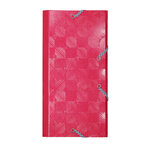 Chemise à élastiques 3 rabats carte lustrée gaufrée pelliculée 1928 - 23  5x12cm - couleurs assorties - x 12 - exacompta