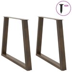 vidaXL Table à manger marron clair bois de chêne massif rectangulaire