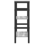 vidaXL Étagère Gris Sonoma 60 x 29 5 x 81 cm Bois d'ingénierie