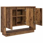 vidaXL Buffet Bois ancien 97 x 29 x 75 cm Bois d'ingénierie