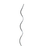 Tuteur spirale pour tomates - En acier - Hauteur : 200 cm