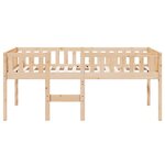 vidaXL Lit pour enfants sans matelas 75x190 cm bois de pin massif
