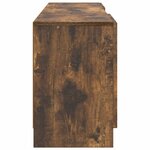 vidaXL Meuble TV Chêne fumé 150 x 31 x 47 cm Bois d'ingénierie