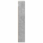 vidaXL Armoire murale de salle de bain Gris Béton 20 x 10 x 60 5 cm