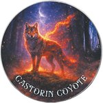 Pièce de monnaie en Argent 1 Dollar g 31.1 (1 oz) Millésime 2026 Forest Totems IV CASTORIN COYOTE