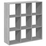 vidaXL Étagère séparatrice de pièce sonoma gris 102x29x103 5 cm