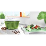 Leifheit Essoreuse à salade ComfortLine Vert et Blanc 23200