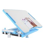 Vipack bureau réglable enfant comfortline 201 et chaise bleu et blanc