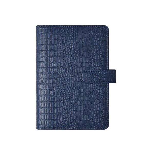 Exatime 17 light SAD simili cuir Baby Croco bleu marine 16 mois EXACOMPTA